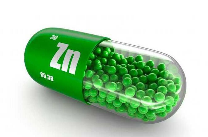 zinc in the capsules of ZXCVBNQWERT